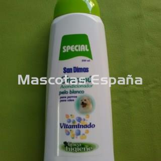 SAN DIMAS Champú Acondicionador Pelo Blanco 250ml - Imagen 1